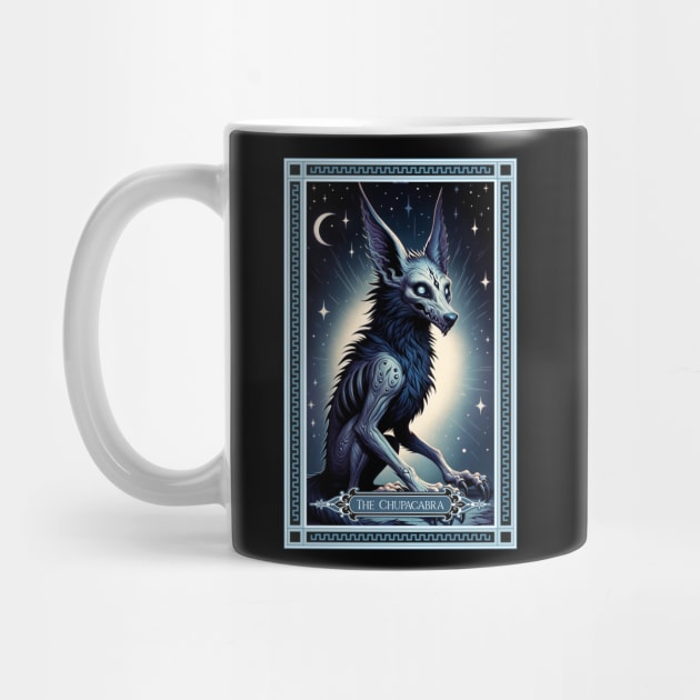 The Chupacabra Tarot Card by HolidayBug